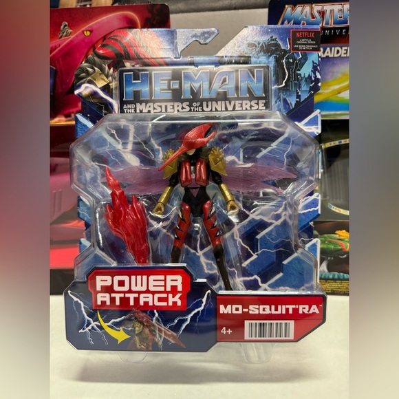 Masters of the Universe WindRaider & Land Shark + He-Man Power A Mo-Squit’ra New - Picture 5 of 5